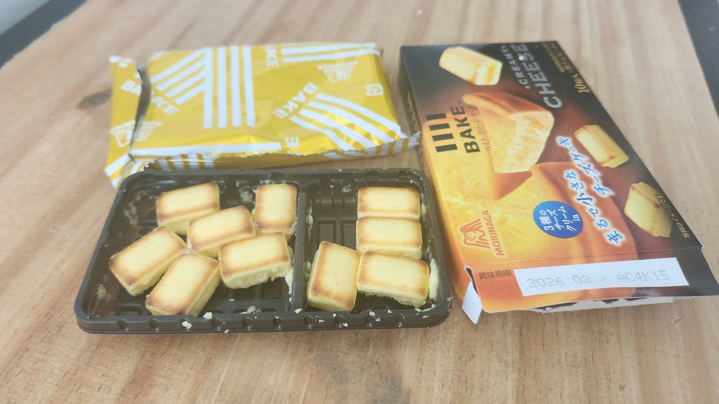Morinaga BAKE Creamy Cheese Bites