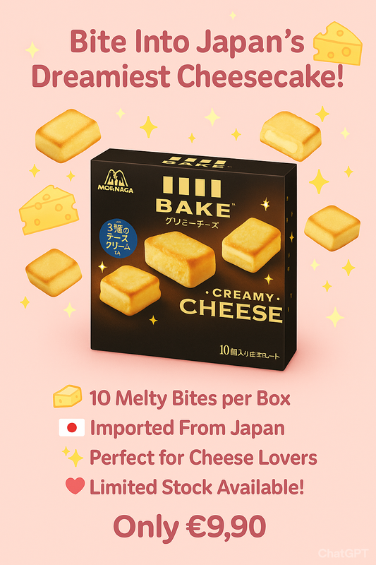 Morinaga BAKE Creamy Cheese Bites