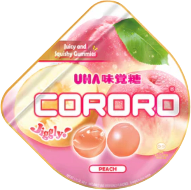 Caramelos de goma japoneses Kororo – UHA Mikakuto (40 g)