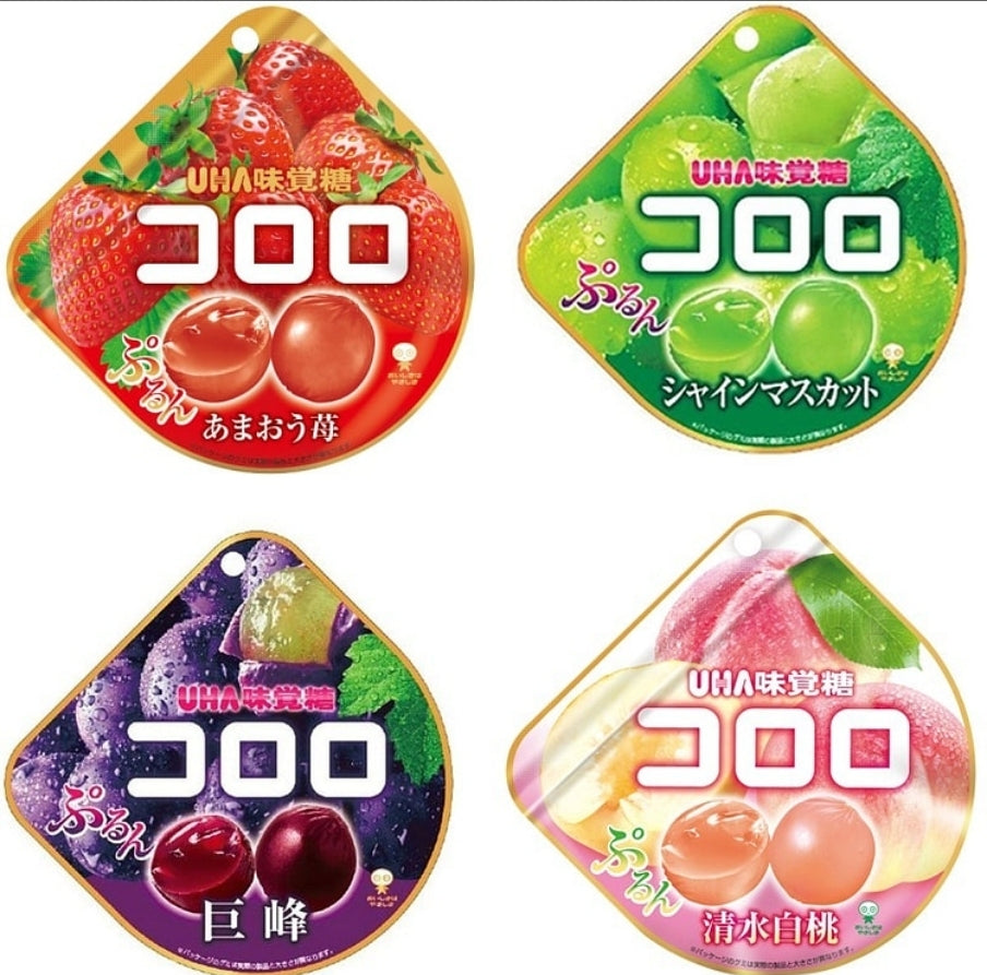 Caramelos de goma japoneses Kororo – UHA Mikakuto (40 g)